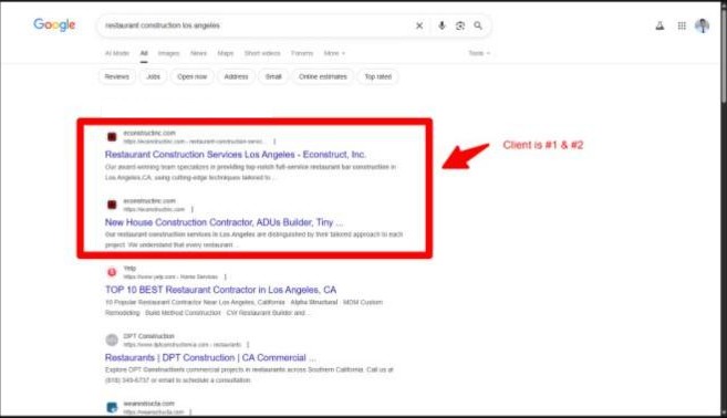 Proof: #1 on Google and in AI Answers